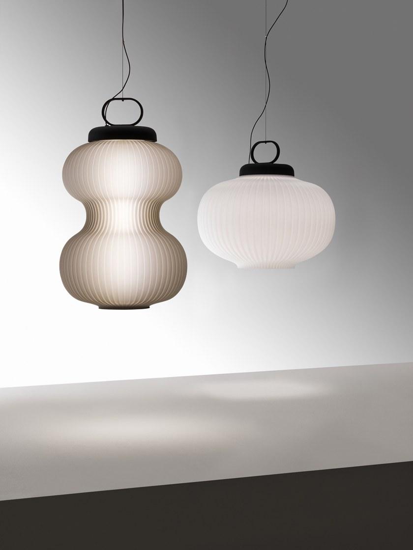 FontanaArte Подвесной светильник из дутого стекла Kanji sun-id-1411651 - Вид №1