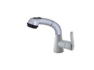 Кухонный смеситель 37735186 серый металлик GranFest Ewigstein