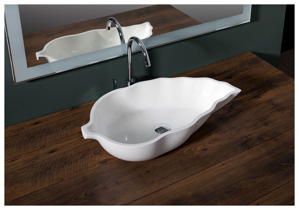 V44 Накладная раковина под столешницу  прямоугольная Aquanet  - Вид №4