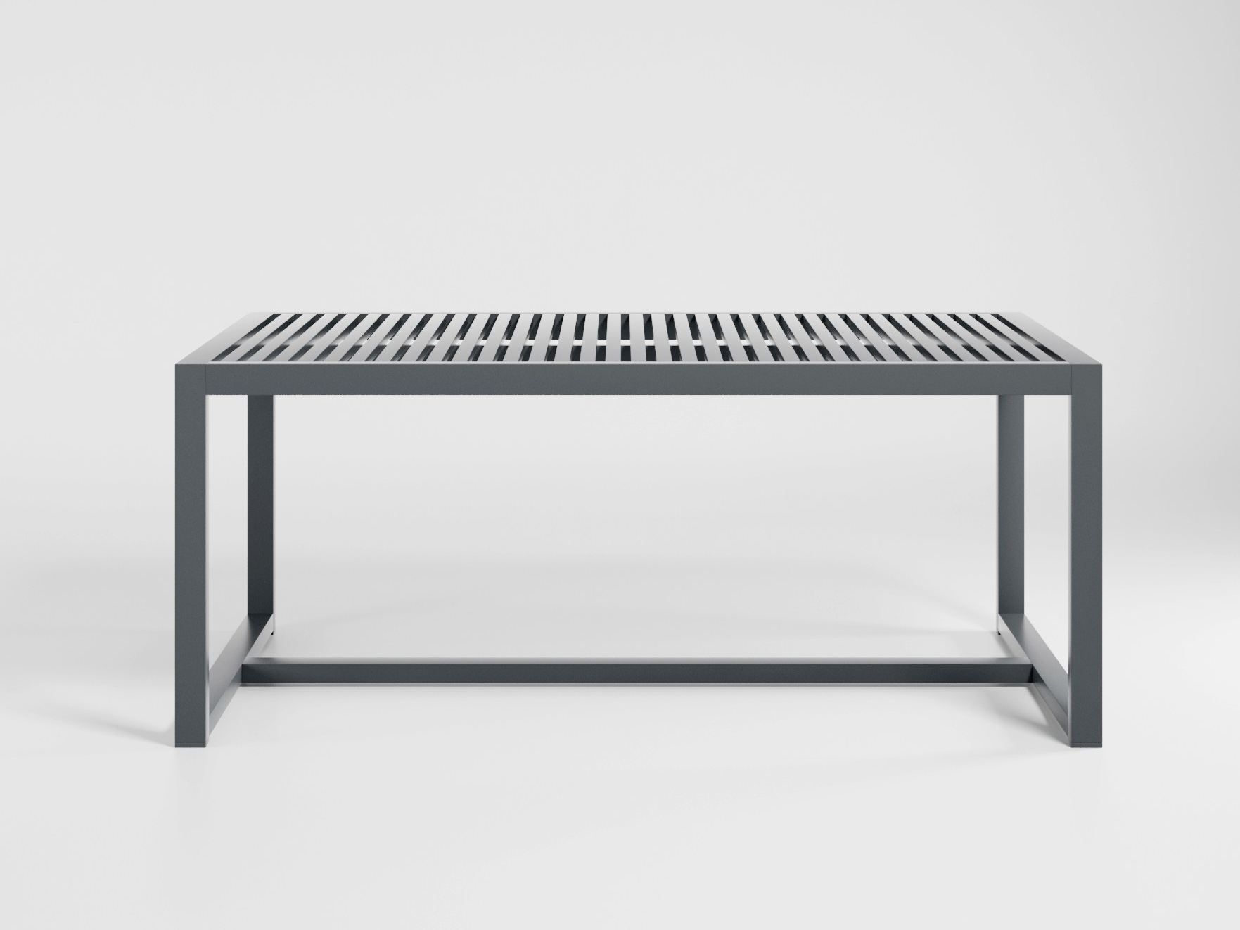 Алюминиевый прямоугольный садовый стол GANDIABLASCO ДНК ARCH-00048726 - Вид №2