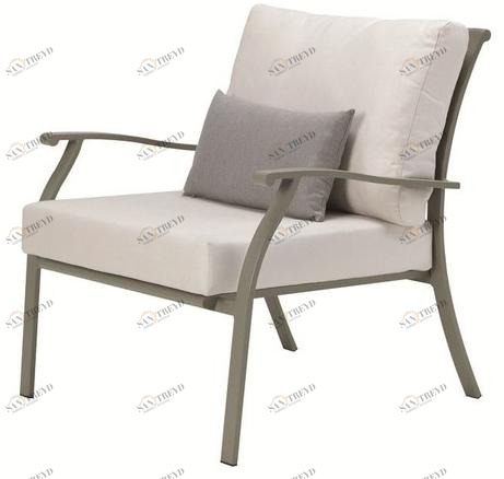 Ethimo Штабелируемое садовое кресло из оцинкованной стали Elisir sun-id-1429589