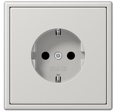 JUNG Пластиковая электрическая розетка Ls 990 sun-id-1446200 - Вид №1