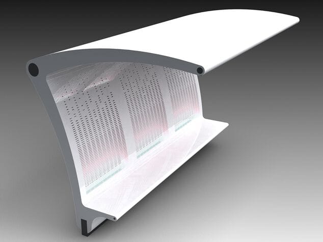 Стальной навес для автобусной остановки Viscio Urban Design SETTE ARCH-00061804 - Вид №2