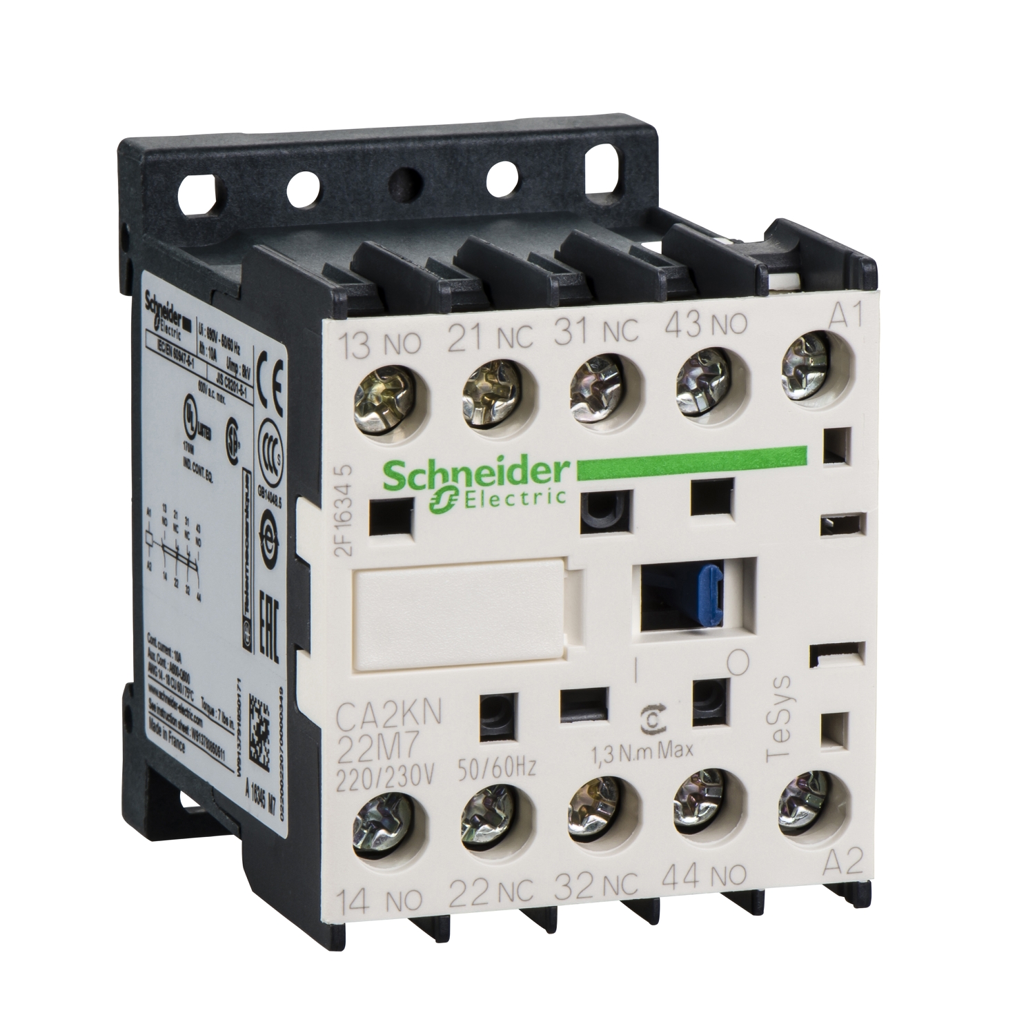 CA2KN22M7 Контактор CAK 10А 690/230В AC Schneider Electric TeSys 