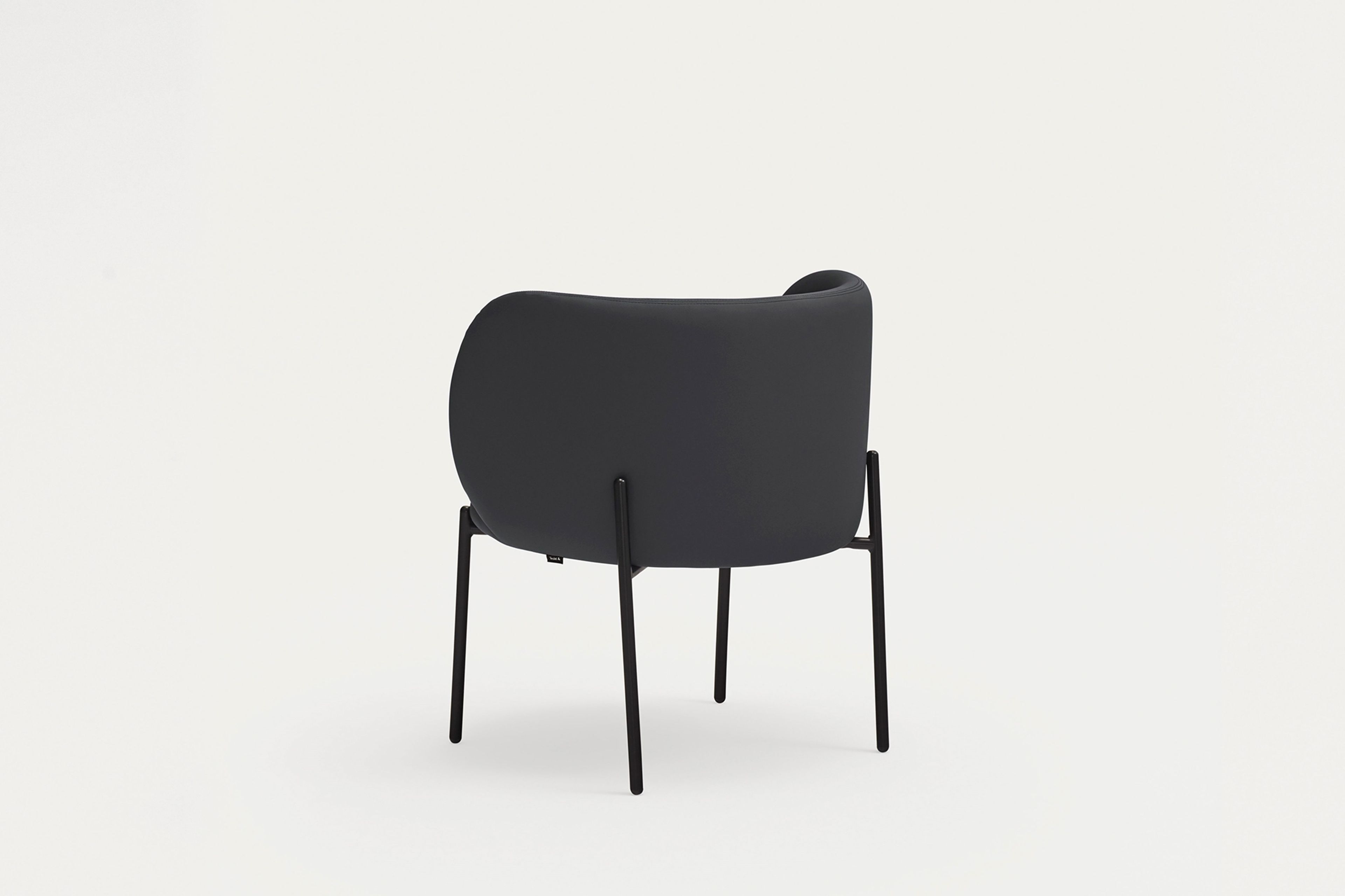 Кресло из искусственной кожи с подлокотниками TEULAT Mogi ARCH-00092240 - Вид №2