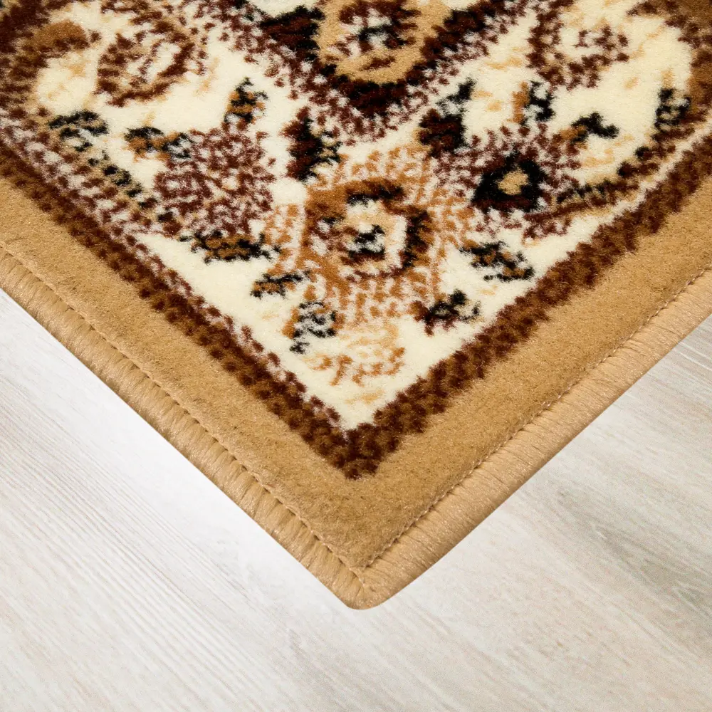 Ковер полипропилен Гарда 60x100 см цвет бежевый MERINOS STLM-2042727 - Вид №1