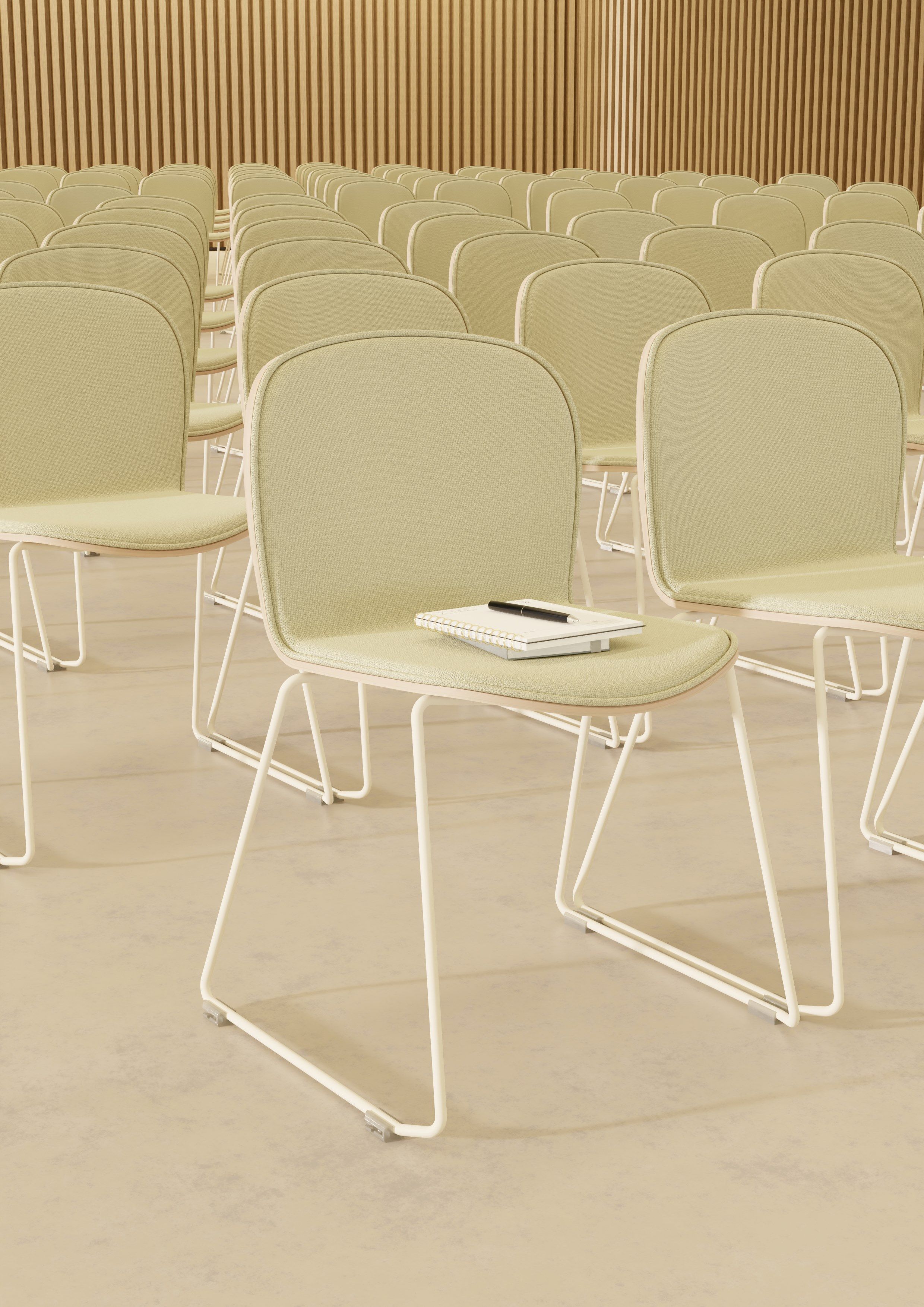 Фанерный стул с мягким сиденьем Vergés Ona ARCH-00008117 - Вид №3