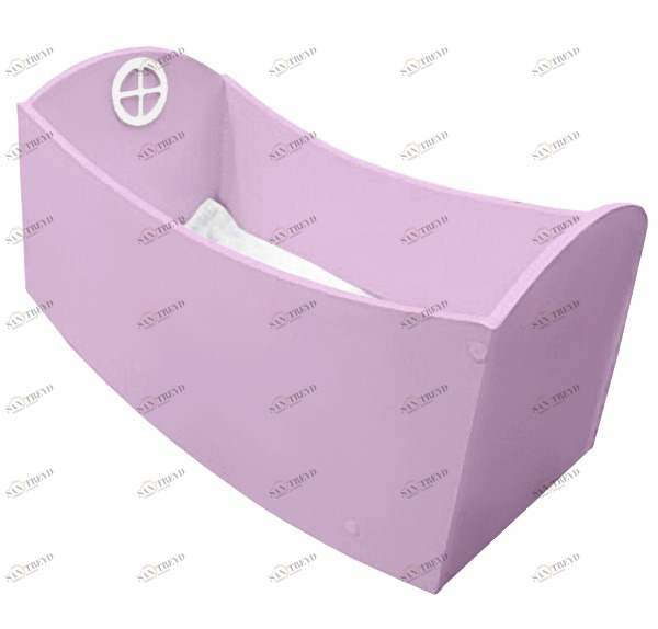 Люлька детская "Амстердам" МАНДАРИН АМСТЕРДАМ 179516 Розовый Santreyd 