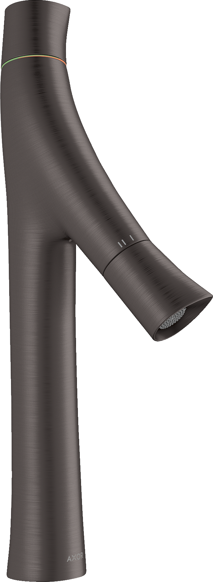 12012340 Смеситель для раковины, 2 ручки, 170, для умывальников, со сливным гарнитуром AXOR STARCK ORGANIC