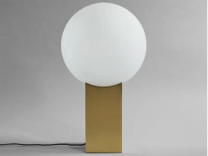 101 Copenhagen Торшер из латуни и опалового стекла Hoop 111082-111083