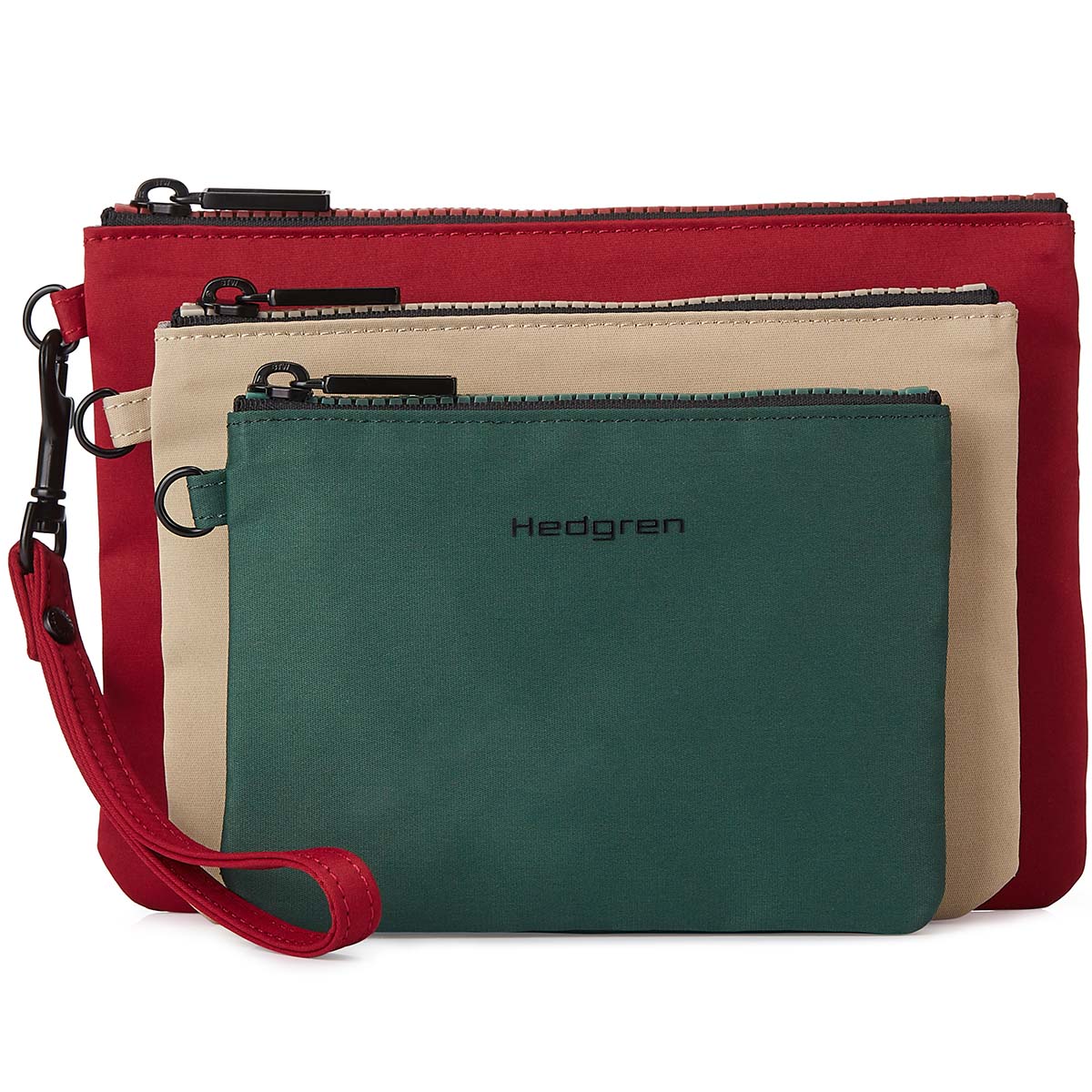 HFOL10/842-01 Набор из 3-х косметичек HFOL10 Marc 3 Pouch Set Hedgren Follis  - Вид №1