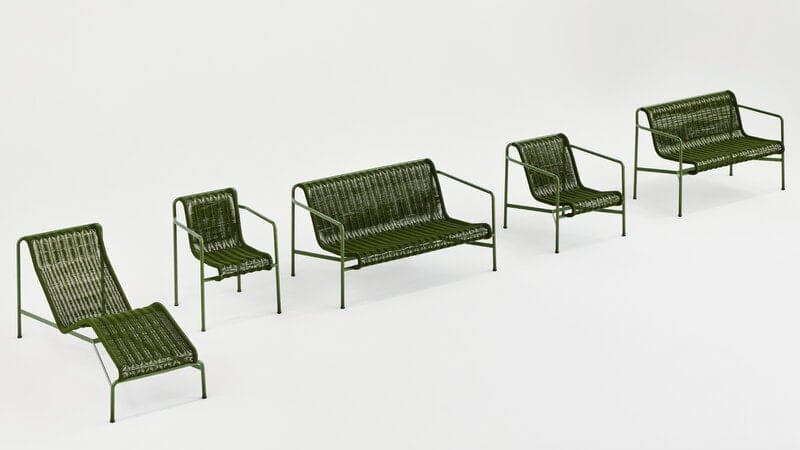 Садовая скамейка со спинкой In Stock Hay ARCH-00074602 - Вид №4