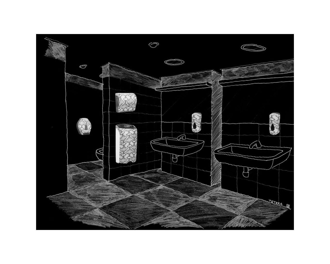 BUH211 Держатель для туалетной бумаги UNIQUE LUXURY LINE Merida  - Вид №1