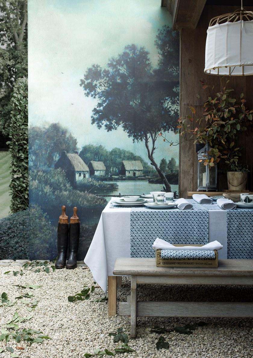 Alexandre Turpault Хлопок бегун Cannage Runner in cotone - Вид №3