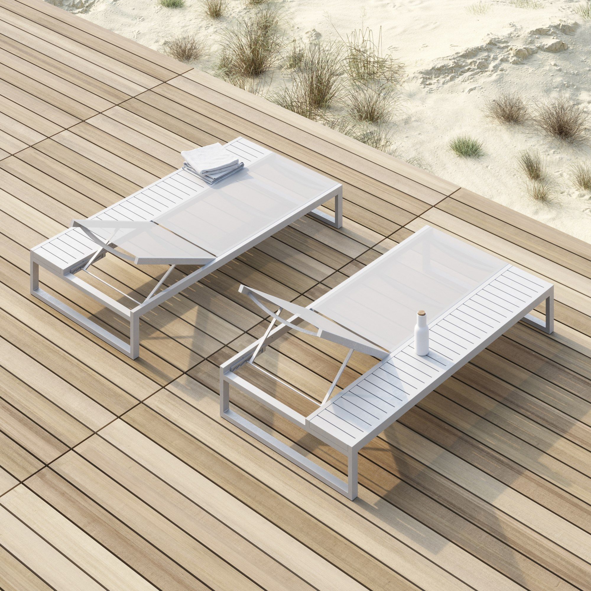 Алюминиевая кровать с порошковым покрытием Case Eos ARCH-00078802 - Вид №13