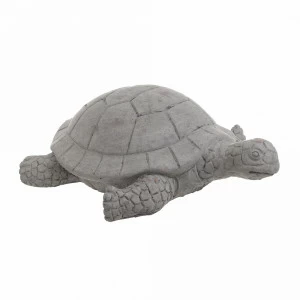 Статуэтка декоративная цементная 32 см серая "Черепаха" TO4ROOMS ЖИВОТНЫЕ 00-3893730 Серый