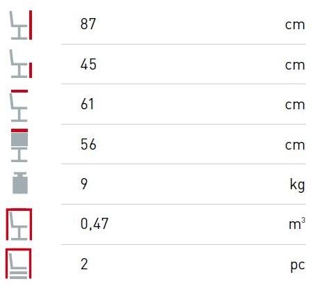LD Seating Мягкий консольный стул Oslo 228-n4 - Вид №2