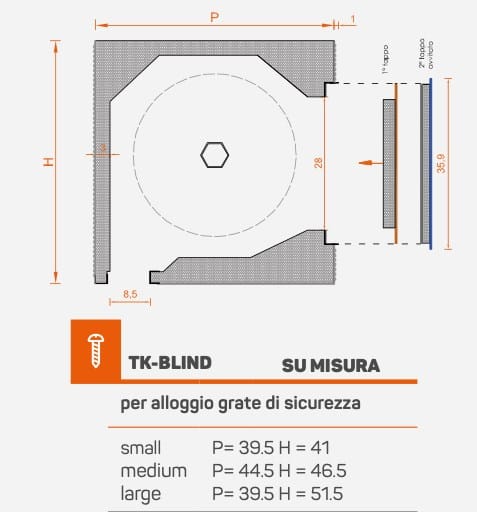Мусорный контейнер для рольставни INCOVAR THERMIK ISO311 ARCH-00135091 - Вид №3