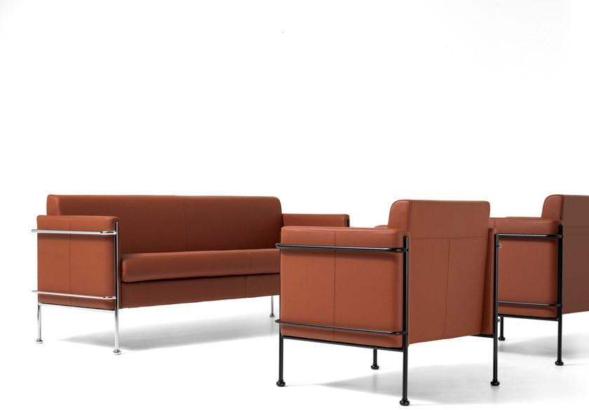 Diemme Кожаное кресло с подлокотниками Jazz sun-id-1381625 - Вид №4