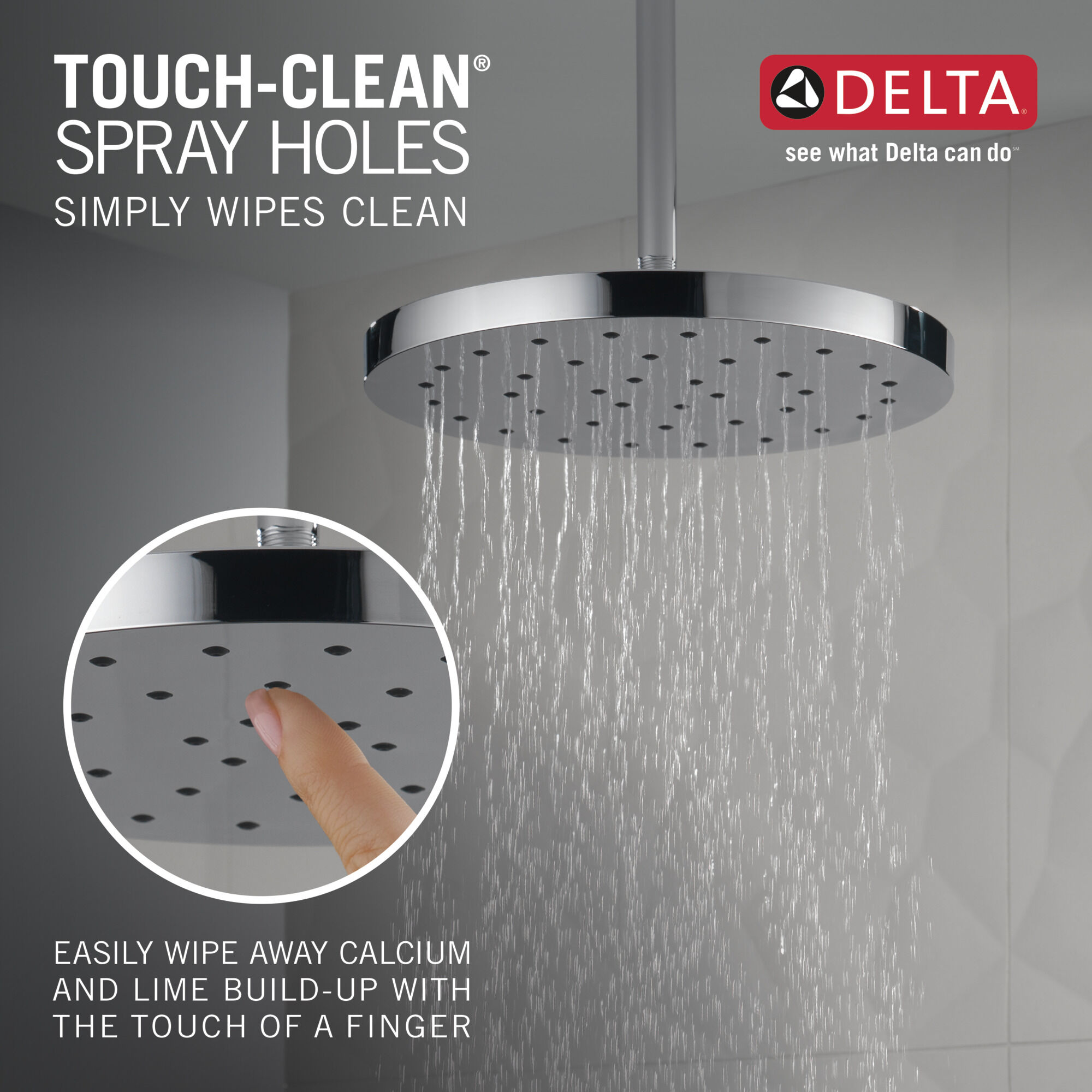 52160-RB25 H2Okinetic® одинарная душевая лейка с UltraSoak ™ Delta Faucet Universal Showering Венецианская бронза  - Вид №3