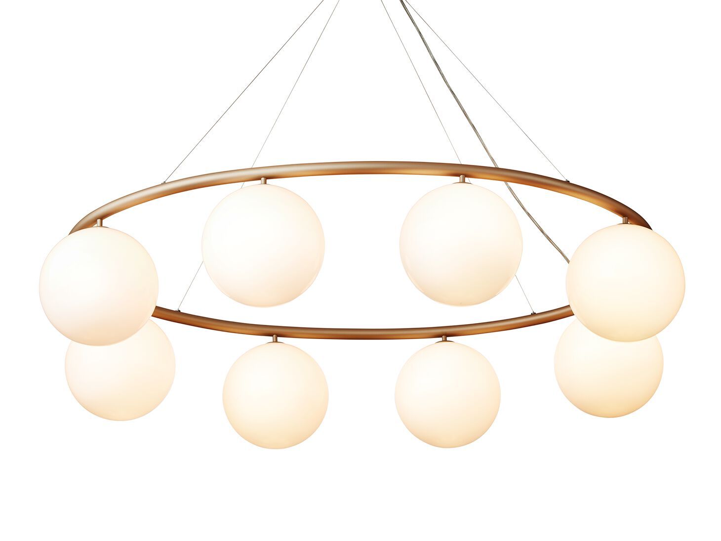 Опаловое стекло светодиодный подвесной светильник Nuura Miira ARCH-00097653 - Вид №1