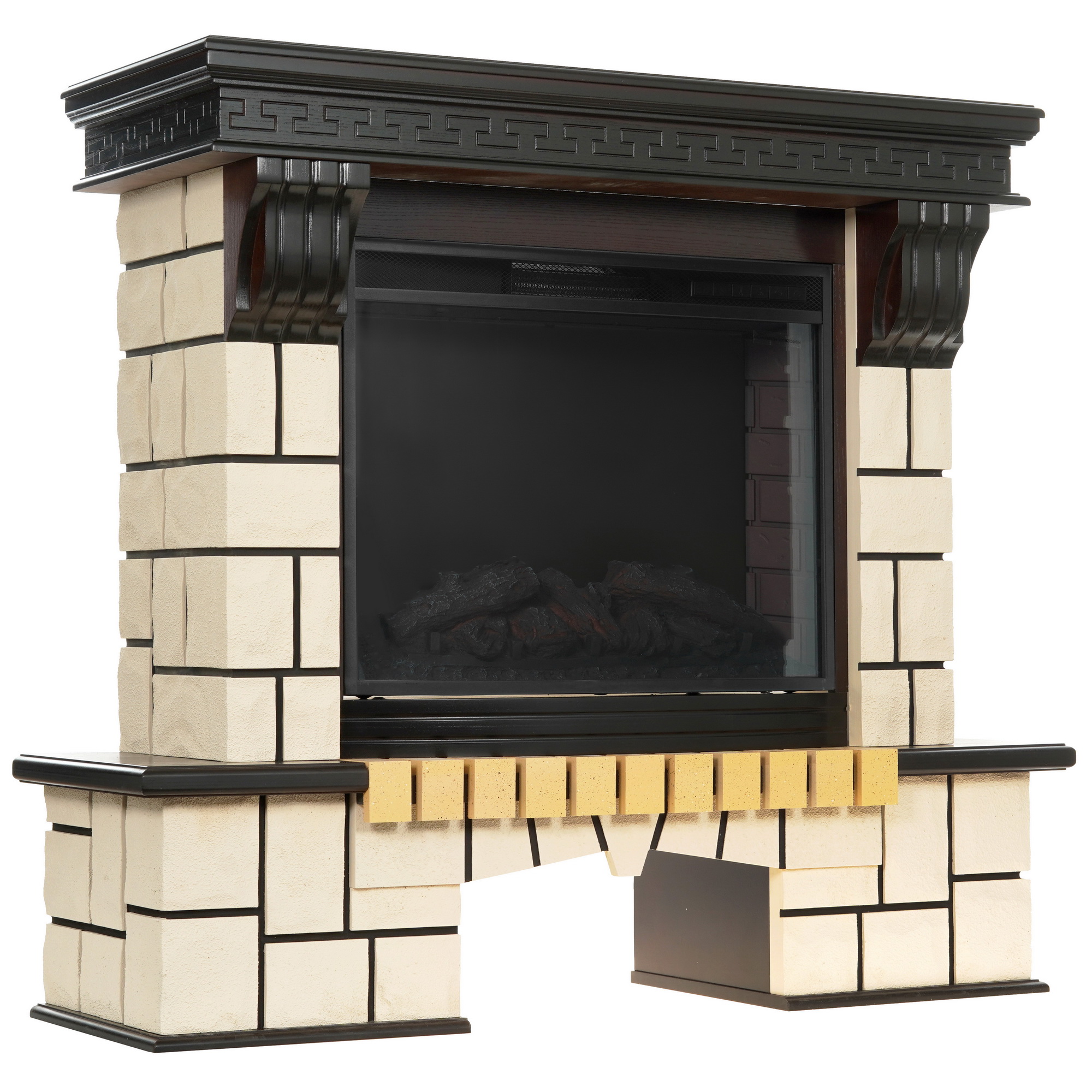 5342375 Каминокомплект RealFlame Stone New 25 AO + Evrika 25.5 LED STDN-0014910 - Вид №1