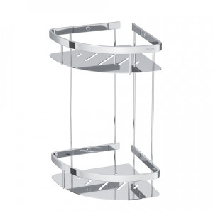 A7454200 Полка для душа угловая двухъярусная хром AM.PM Sense L