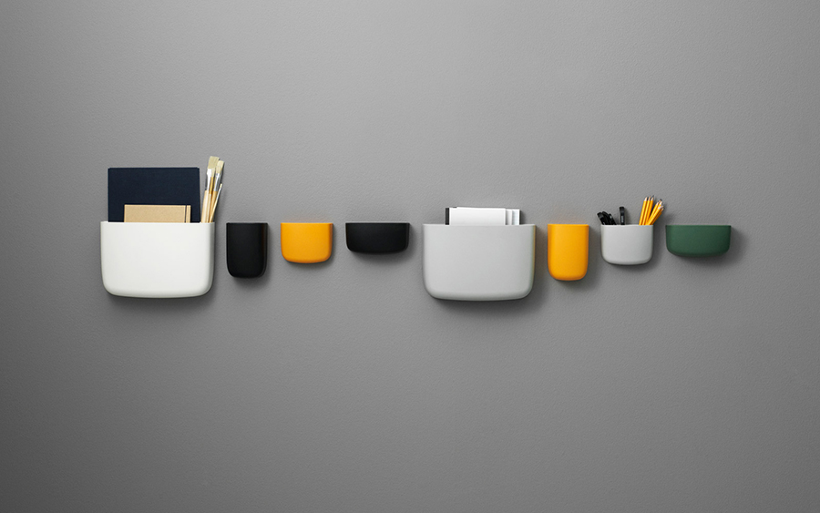 Органайзер настенный Pocket 4 чёрный Normann Copenhagen 382022 - Вид №3