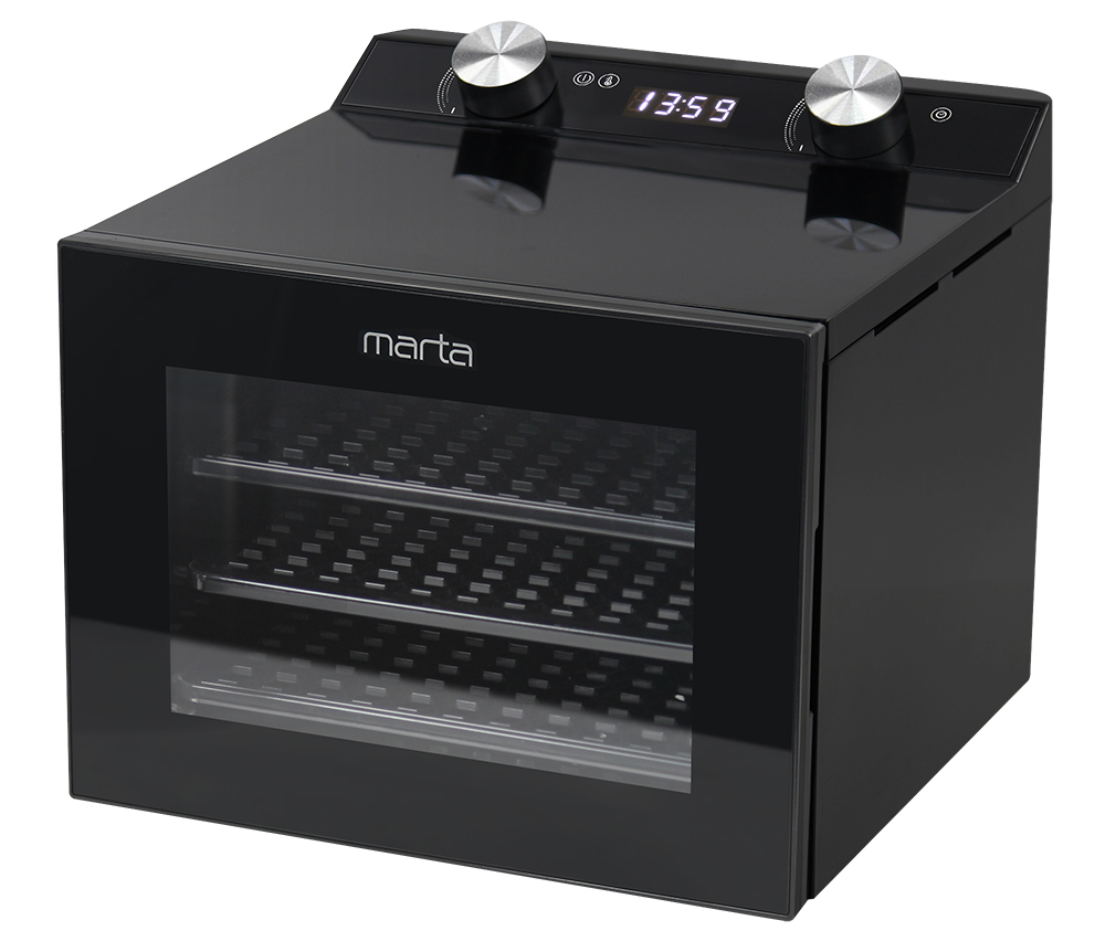 9162164 Сушилка для овощей и фруктов MARTA MT-FD1894A черный STDN-0152226 - Вид №1