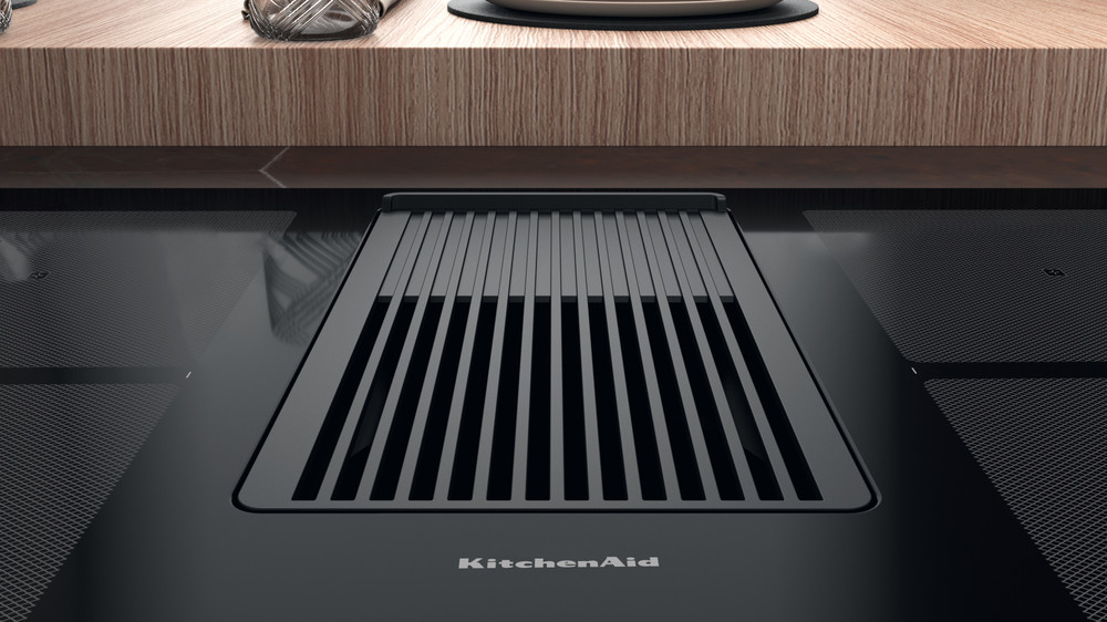 KVH 92 2B K ВЕНТИЛЯЦИОННАЯ КОНФОРКА 90 СМ, ВСТРОЕННАЯ И СТАНДАРТНАЯ УСТАНОВКА KitchenAid  - Вид №4