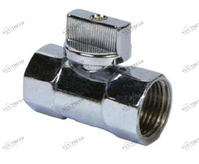 Кран шаровый 1/2 г/г мини хром AQL 1320 AQL 1320 AQUALINK 181240