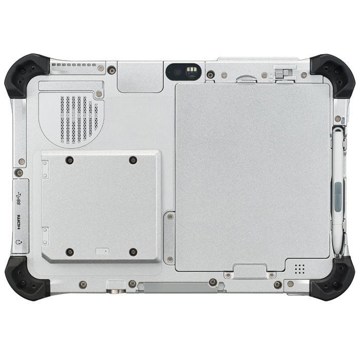 FZ-G1W1898T9 Полностью защищенный планшет fz-g1mk5 core i5-7300u, 2.4ghz, 3mb cache, 8gb ddr3, 256gb ssd, 10.1 wuxga(ipsa) 1920x1200, bt, wifi, hdmi, 1xusb3.0, rearcam(8mp), win10 pro Panasonic Santreyd  - Вид №2