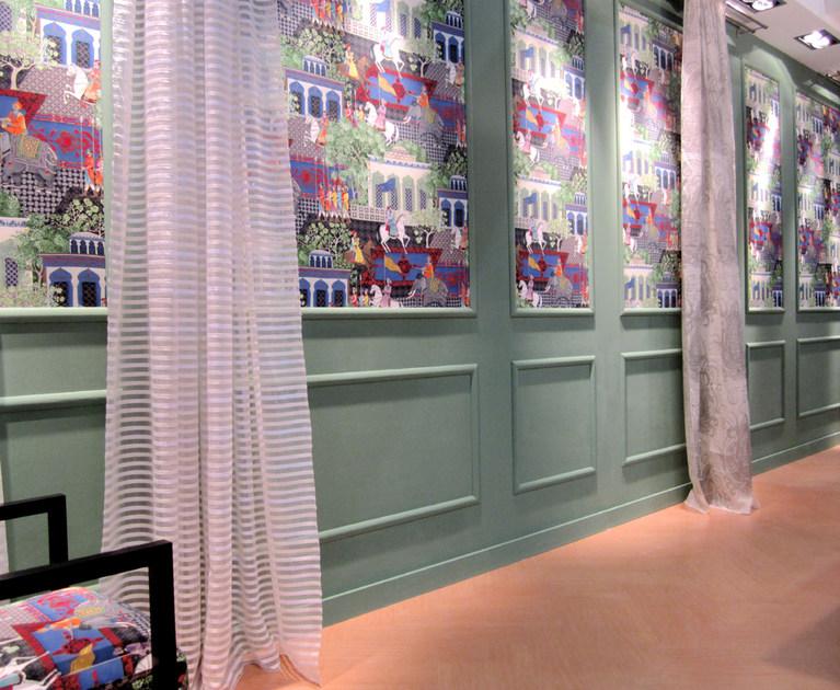 Equipo DRT Моющаяся стеновая ткань Stampati 19971 - Вид №4