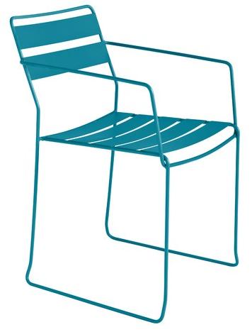 iSimar Садовый стул из стали с подлокотниками Portofino 8002 - Вид №2