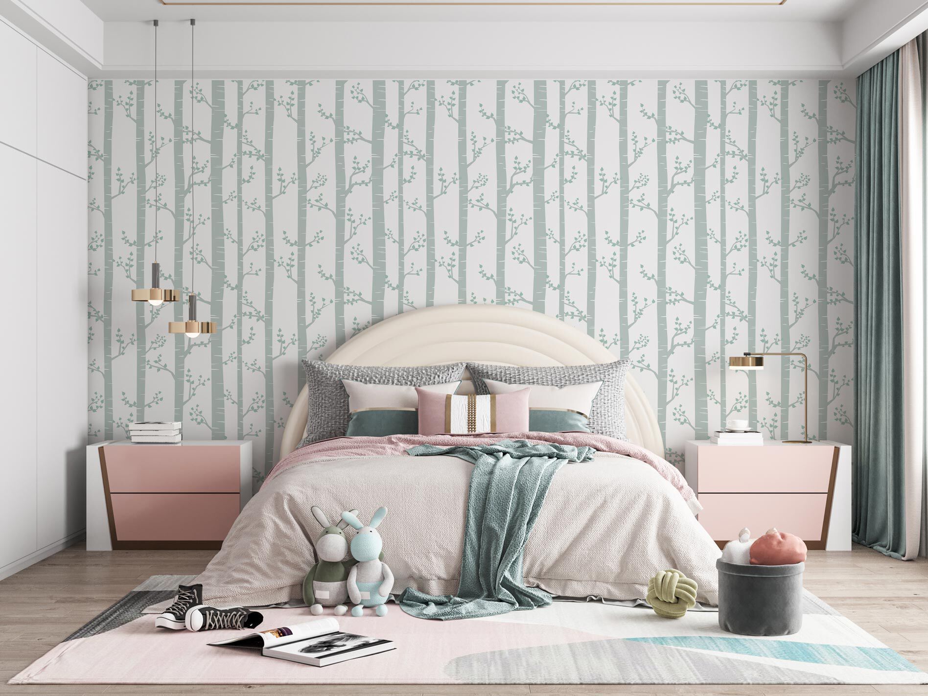 Обои с рисунком для детей Rimura 2025 ARCH-00080606