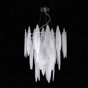 Люстра дизайнерская Struck белая Solaris SP9 CRYSTAL LUX ДИЗАЙНЕРСКИЕ, CRYSTAL 056962 Белый