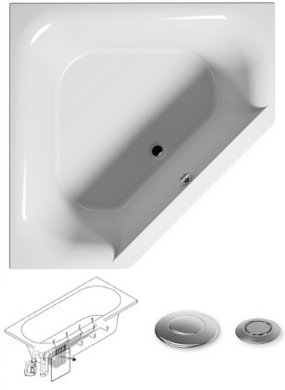 BA1100500000000_hit1 Ванна Riho Austin Santreyd - Вид №1