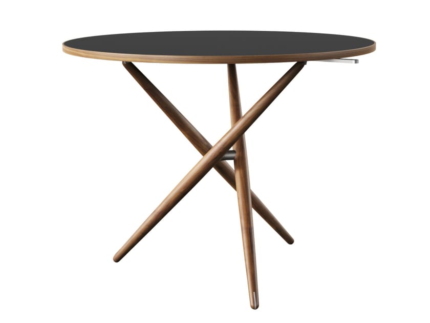 Круглый стол из массива дерева с регулируемой высотой horgenglarus ESS.TEE.TISCH ARCH-00099703