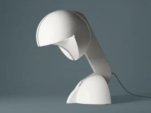 Martinelli Luce Регулируемая светодиодная настольная лампа из алюминия Ruspa 633/bi