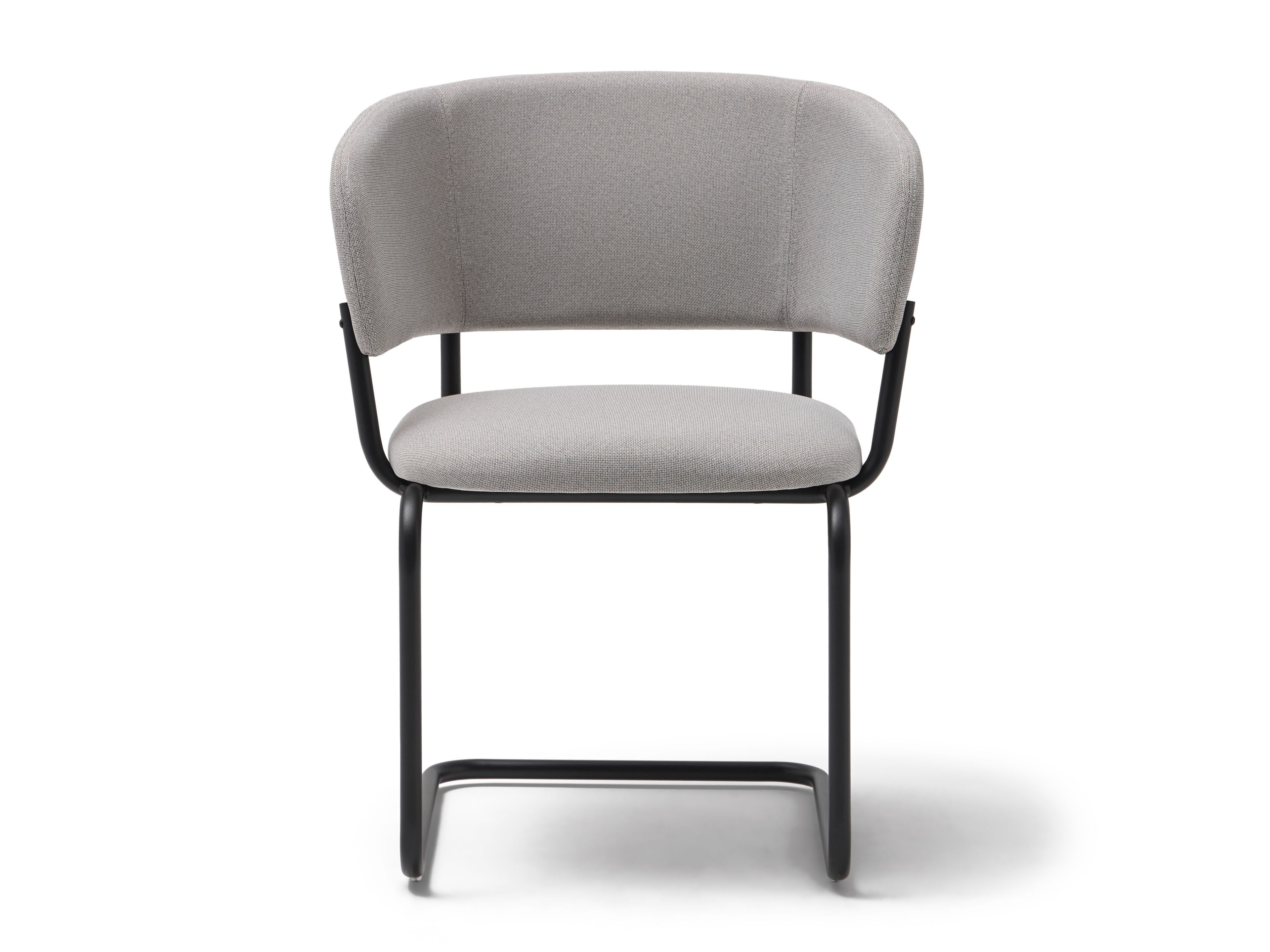 Тканевый консольный мягкий стул с подлокотниками Blasco&Vila RC Metal ARCH-00106942 - Вид №1