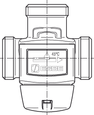3160 03 00 VTD322Ротационные клапаны » Esbe серии VTD300  - Вид №1