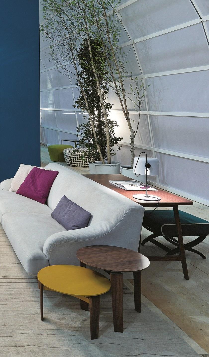 arflex Низкий круглый мраморный журнальный столик sun-id-1354801 - Вид №3