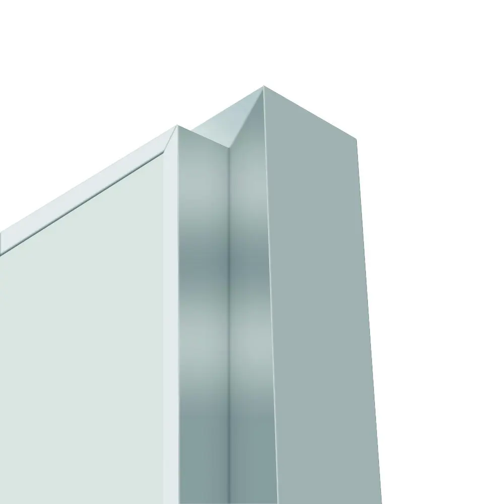 Дверь межкомнатная глухая обратного открывания Invisible 60x230 см правая цвет белый с замком 89383086 STLM-2121759 VELLDORIS  - Вид №3