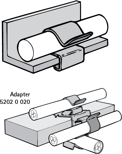 52023057 Крепление для электромонтажа Britclips® PC Клипсы для стальных балок для балок WALRAVEN  - Вид №2