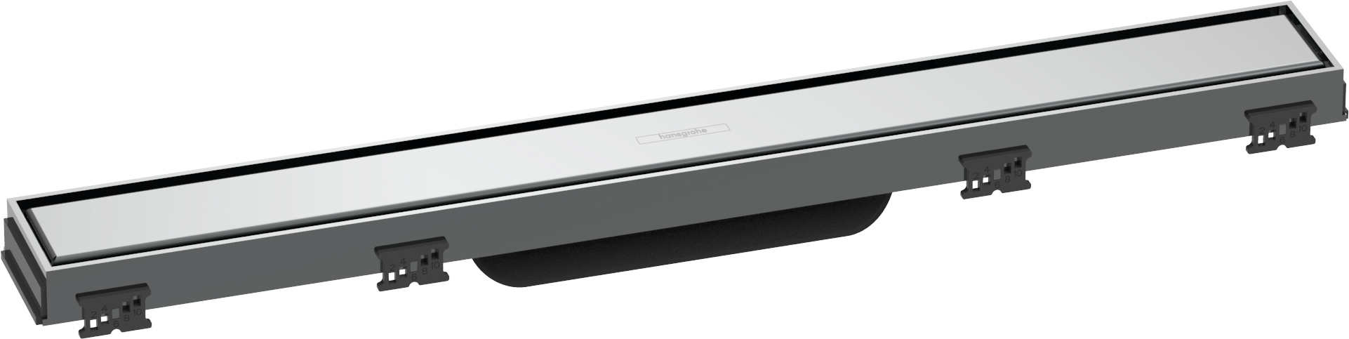 56036000 RainDrain Match Finish набор трап для душа 600 с регулируемой по высоте рамой Hansgrohe 