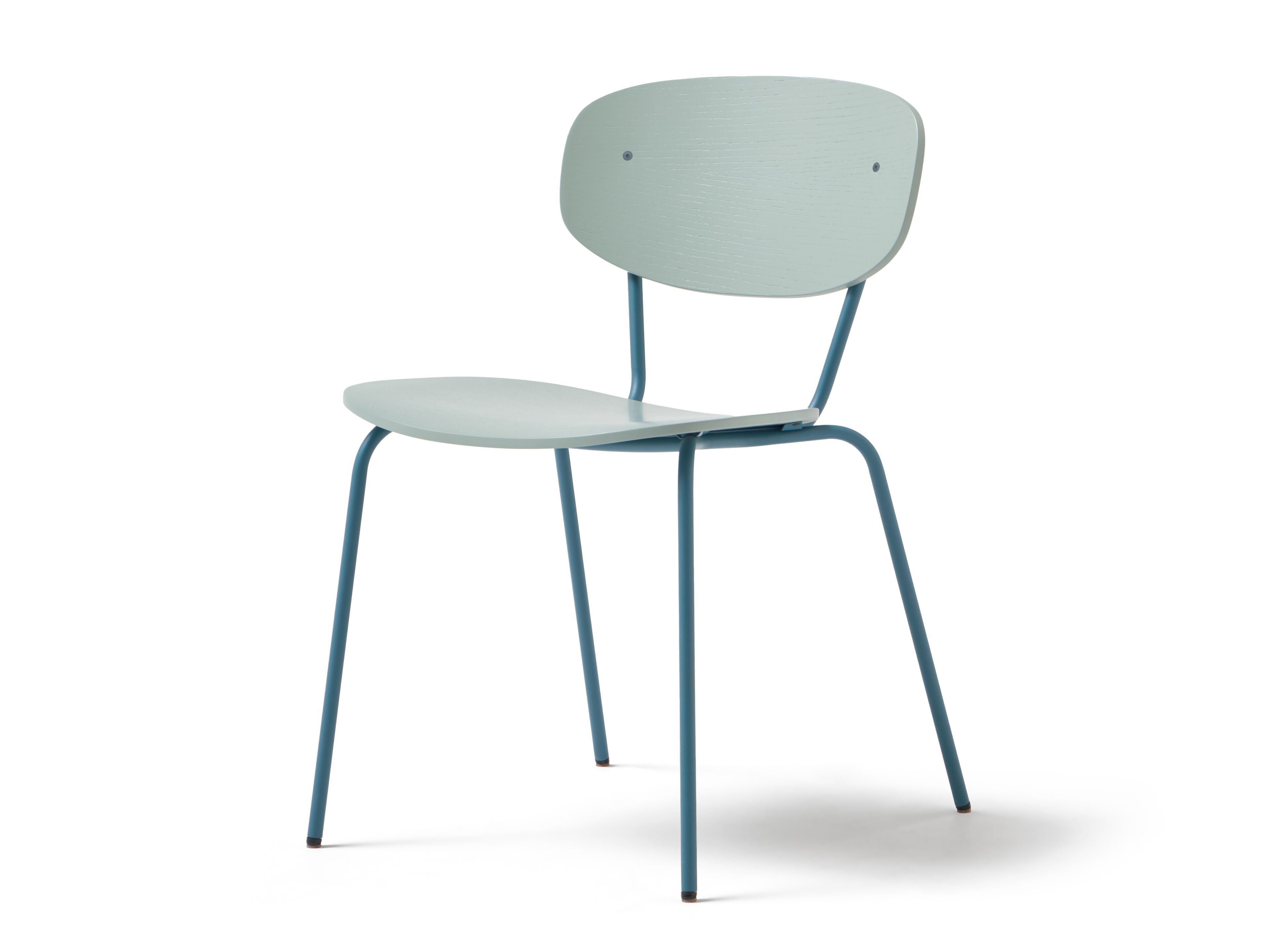 Лакированный деревянный стул MOBLIBERICA Silueta ARCH-00025479