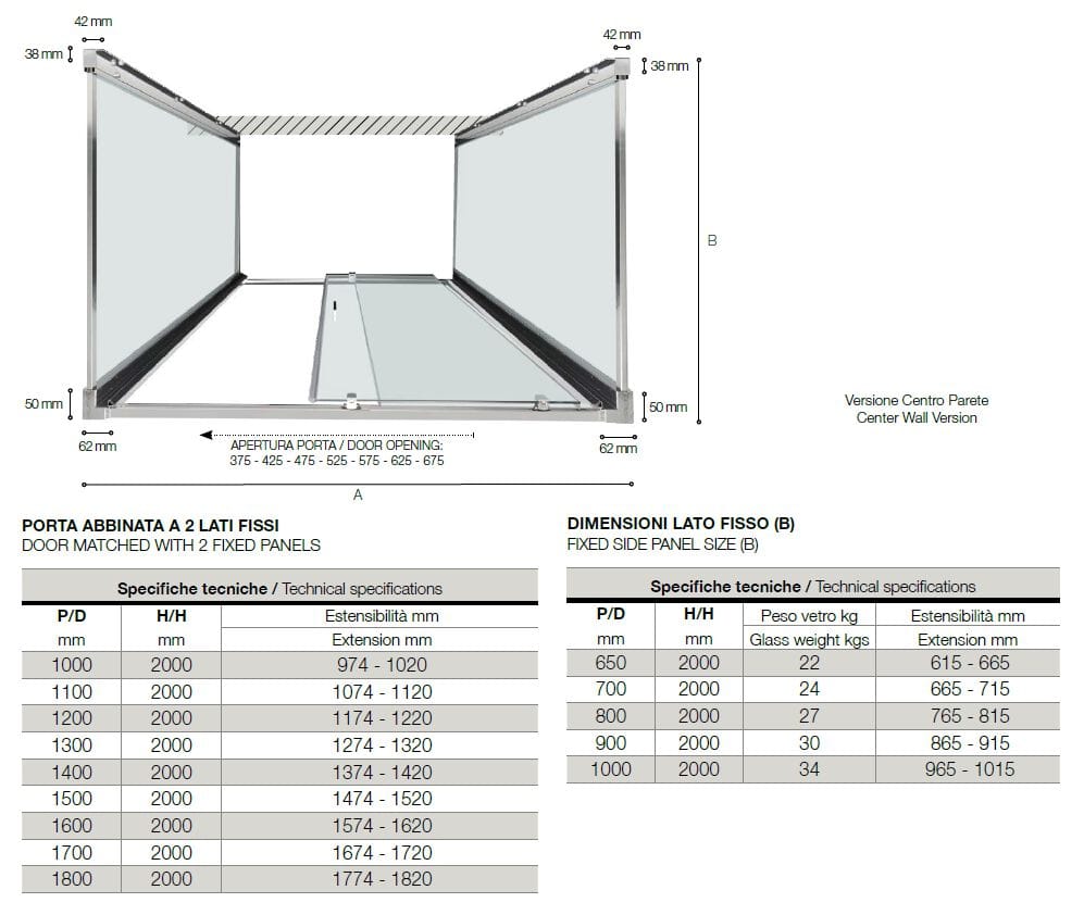 Душевая кабина из алюминия и стекла TAMANACO PSCQUICK ARCH-00114122 - Вид №4