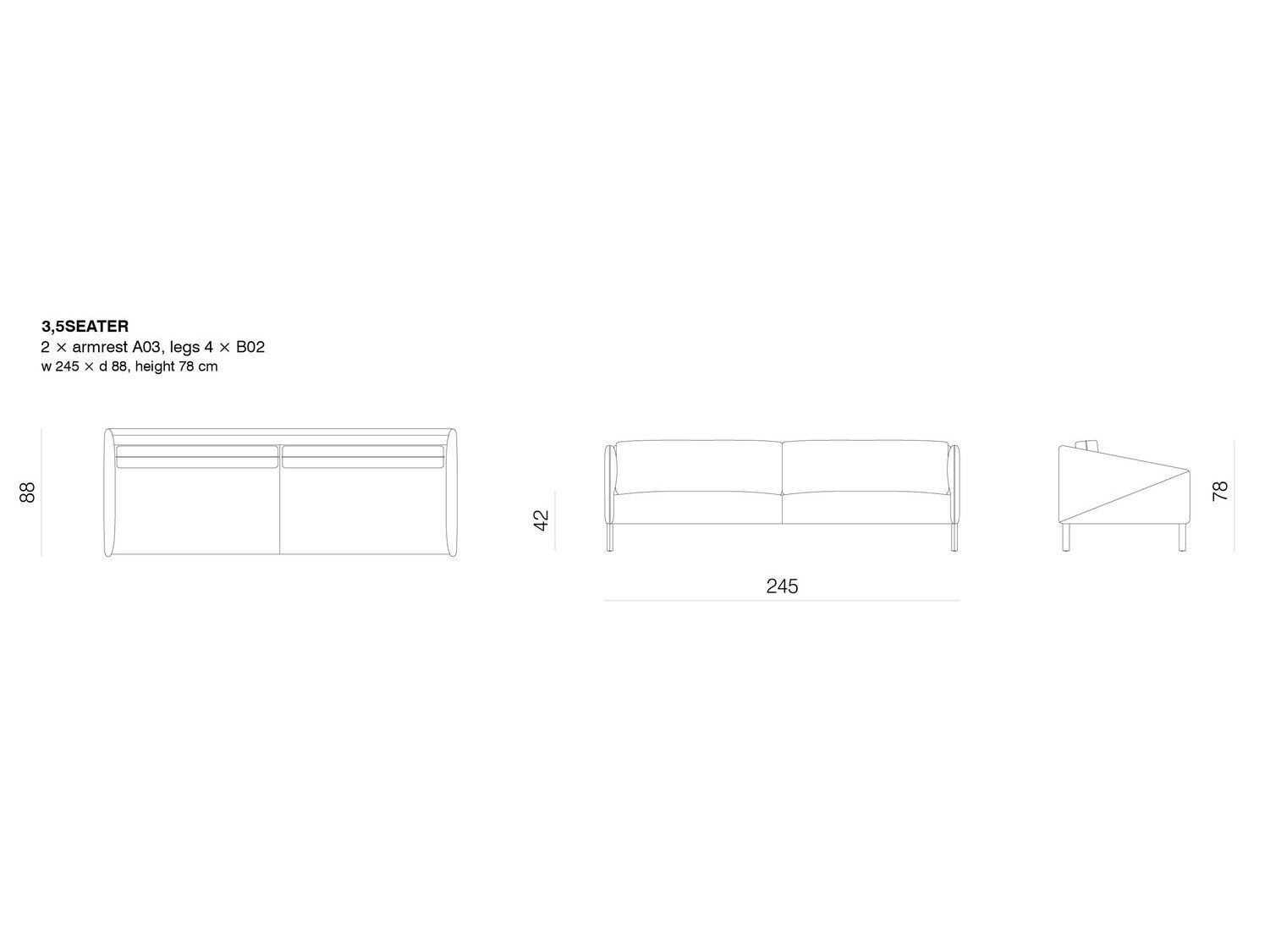 Ткань диван prostoria Spectrum ARCH-00069056 - Вид №5