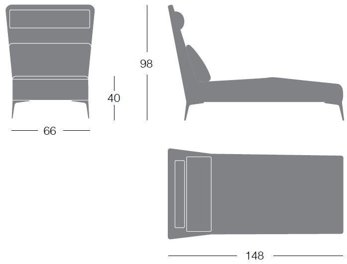 Segis Мягкая кушетка Alphabet I840 - Вид №8