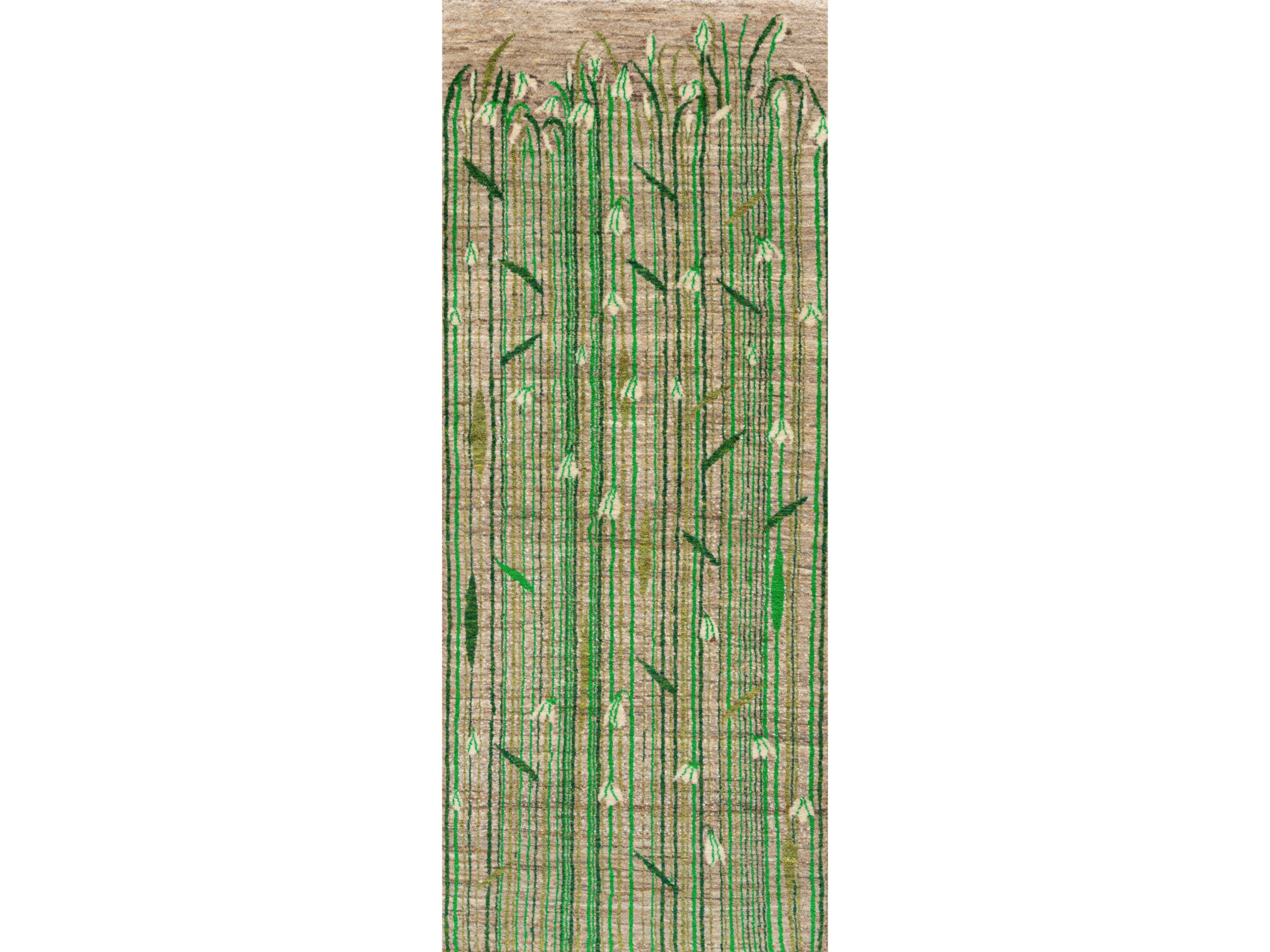 Шерстяной прямоугольный цветочный ковер Zollanvari Flower Meadow ARCH-00120994 - Вид №1